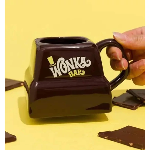 Wonka csoki kocka 3D bögre