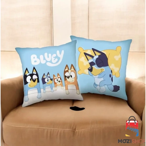 Bluey párna, díszpárna 40x40 cm - Sleep