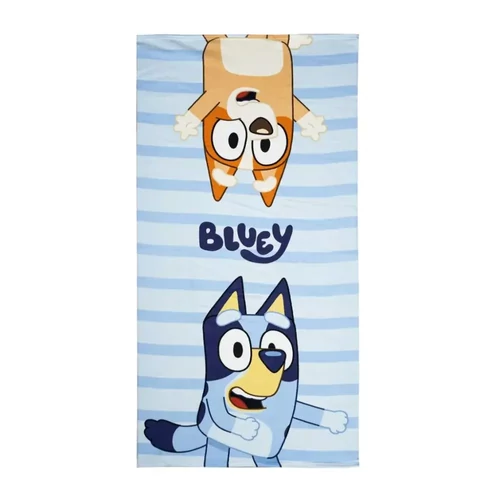 Bluey törölköző, tornazsák, baseball sapka szett - Bluey és Bingo