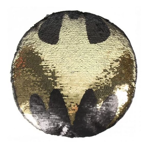 Batman formapárna - Átfordítható flitteres 