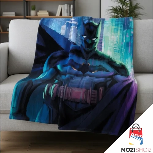 Batman coral fleece polár takaró 150x200cm - Nightfall