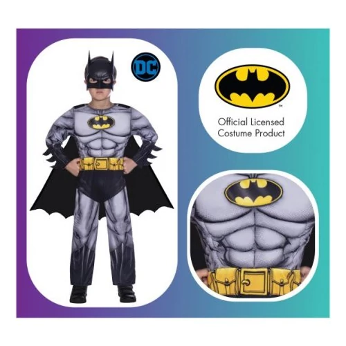 Batman jelmez 3-4 éves gyerekeknek