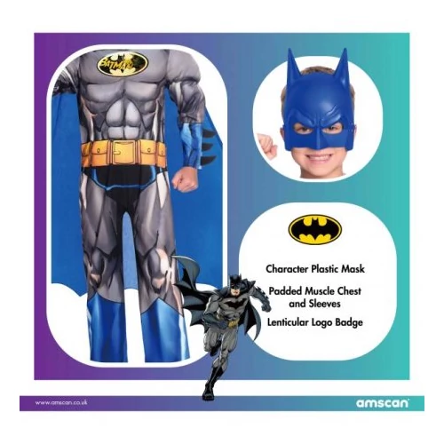 Batman jelmez 6-8 éves gyerekeknek - A bátor és vakmerő