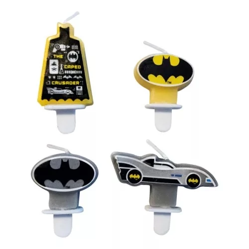 Batman tortagyertya, gyertya szett 4 db-os - City
