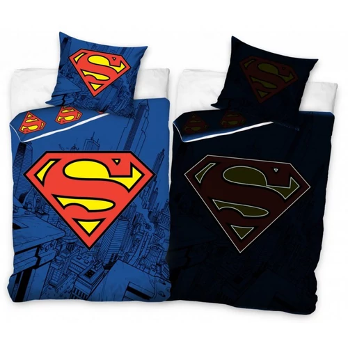 Superman foszforeszkáló ágyneműhuzat garnitúra