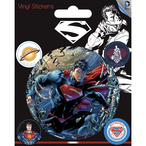 Superman matrica szett