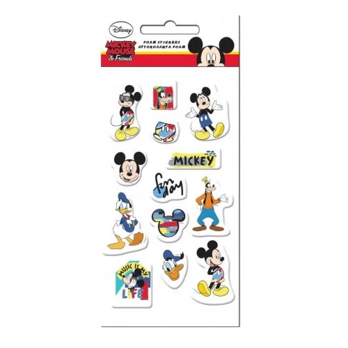 Mickey pufi szivacs matrica szett