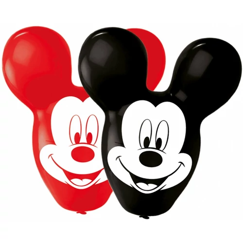 Disney Mickey egér léggömb, lufi 4 darabos csomag