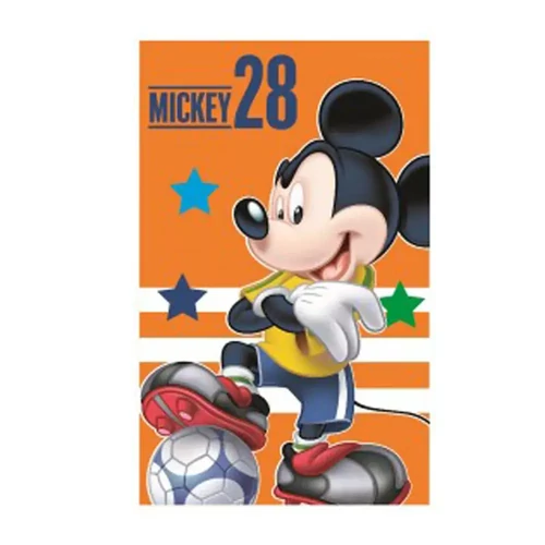 Disney Mickey kéztörlő arctörlő, törölköző 35x65cm - Football Orange