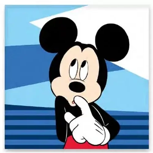Disney Mickey kéztörlő arctörlő, törölköző 30x30cm - Shy