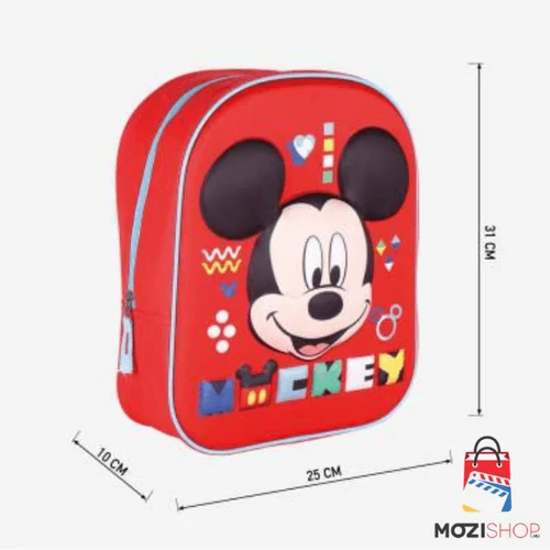 Disney Mickey hátizsák, táska 3D 31 cm