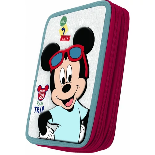 Mickey egér töltött tolltartó - 2 emeletes