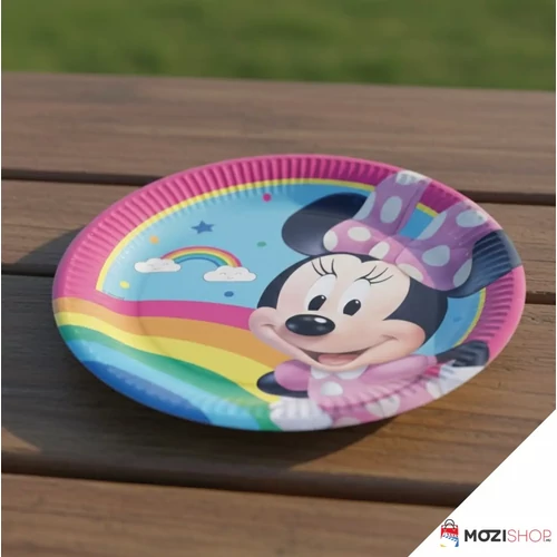 Disney Minnie papírtányér 8 db-os 20 cm - Makes Me Smile