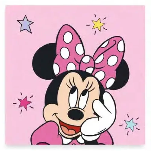 Disney Minnie kéztörlő arctörlő, törölköző 30x30cm - Star