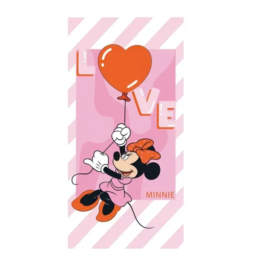 Disney Minnie törölköző, fürdőlepedő 70x140cm - Love