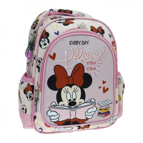 Minnie egér iskolatáska, hátizsák - Every day believe - 30 cm-es