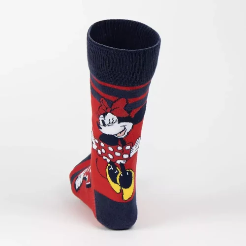 Disney Minnie női hosszú szárú zokni 36/43 - Red