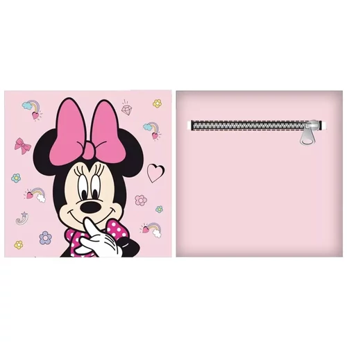 Disney Minnie párna, díszpárna levehető huzattal 35x35 cm - Pink