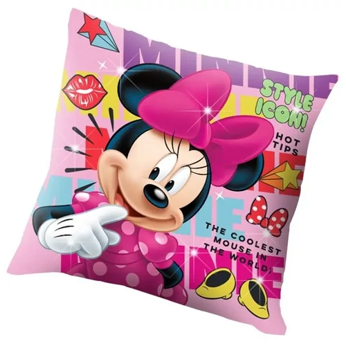 Disney Minnie LED világító párna, díszpárna 40x40 cm 