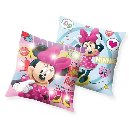 Disney Minnie LED világító párna, díszpárna 40x40 cm 