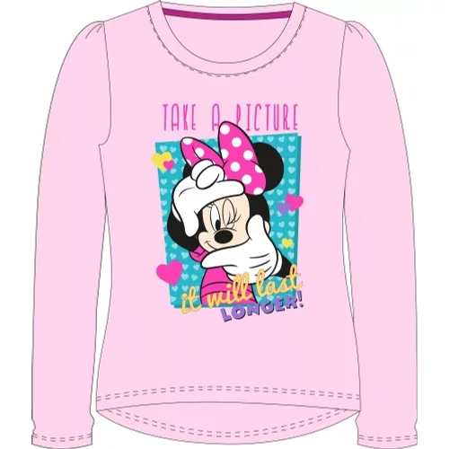 Disney Minnie gyerek hosszú ujjú póló 116-os méret - Pink