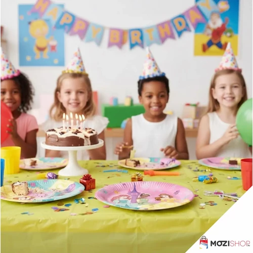 Disney Hercegnők papírtányér 8 db-os 20 cm - Live Your Story