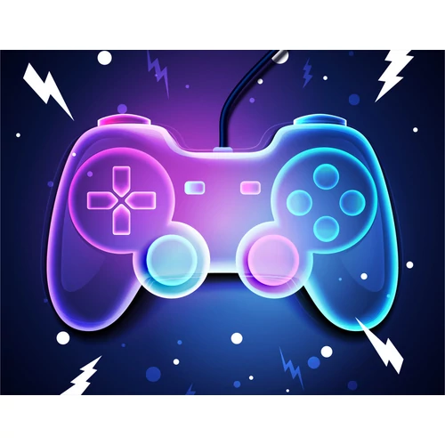 Gamer polár takaró, ágytakaró - Color Kontroller