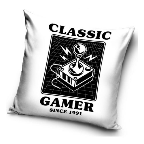 Gamer párna, díszpárna - Classic Gamer