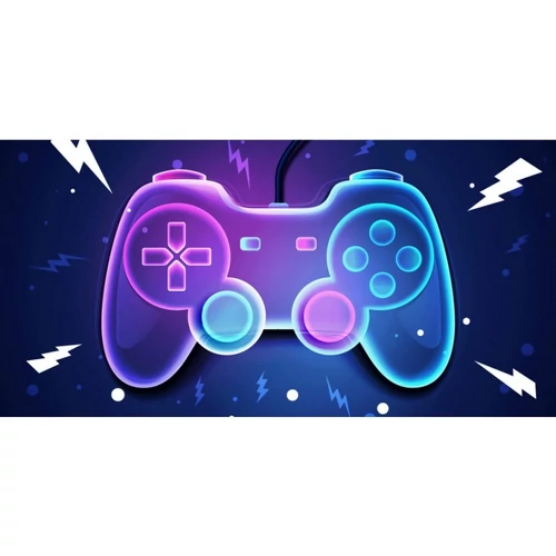 Gamer törölköző, fürdőlepedő - PS kontroller lying