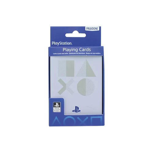 PlayStation PS5 fehér francia kártya