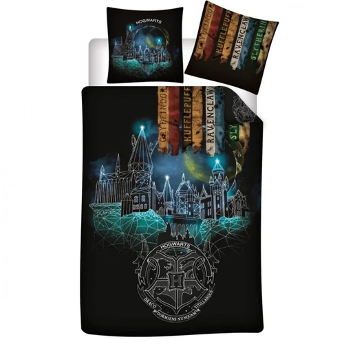 Harry Potter ágyneműhuzat garnitúra - Hogwarts Enchanted Night
