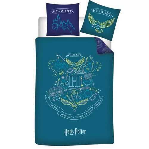 Harry Potter ágyneműhuzat garnitúra 140×200cm, 63×63 cm - Crest