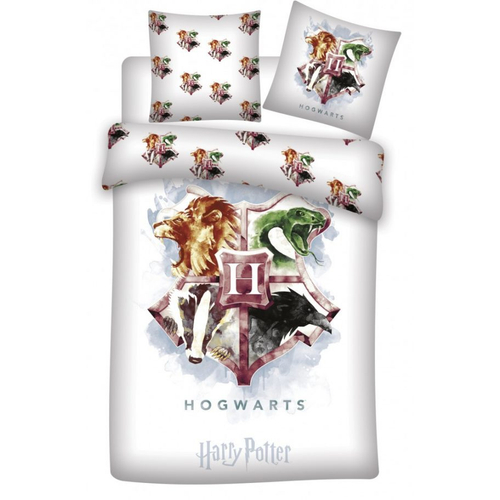 Harry Potter ágyneműhuzat garnitúra - Házak logók