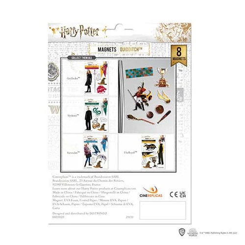 Harry Potter hűtőmágnes szett - 8 darabos