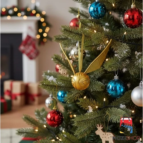 Harry Potter Aranycikesz karácsonyfadísz