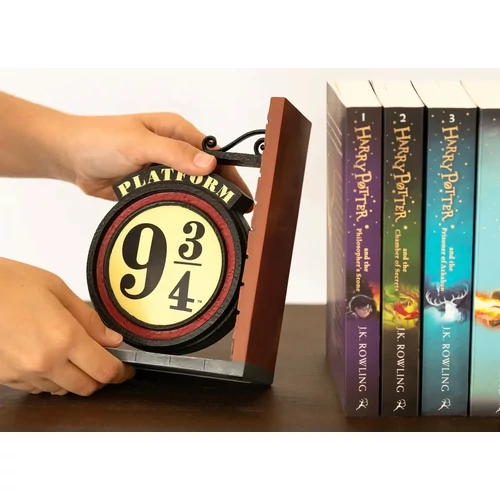 Harry Potter 9 3/4 vágány tábla alakú könyvtámasz