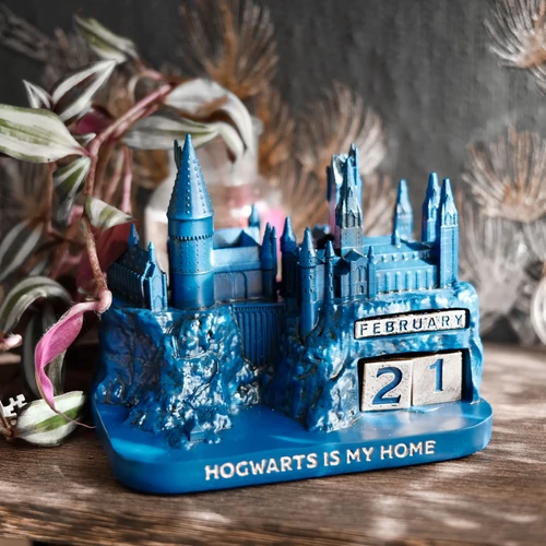 Harry Potter Hogwarts 3D öröknaptár