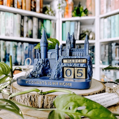 Harry Potter Hogwarts 3D öröknaptár