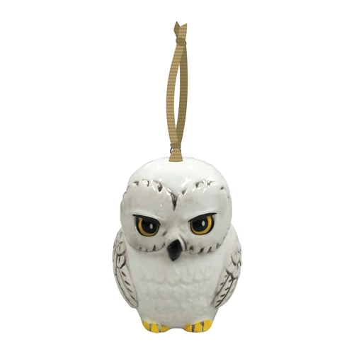 Harry Potter Hedwig kerámia karácsonyfadísz