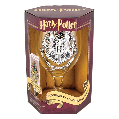Harry Potter Hogwarts pohár - hidegre változó minta