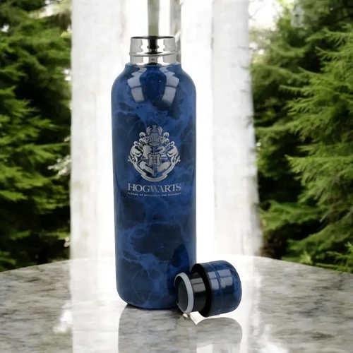 Harry Potter rozsdamentes acél kulacs, palack 515 ml - Hogwarts 