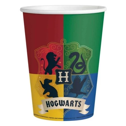 Harry Potter papír pohár szett - Házak