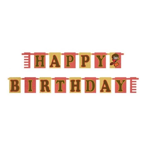 Harry Potter Happy Birthday felirat - 1,6 méter