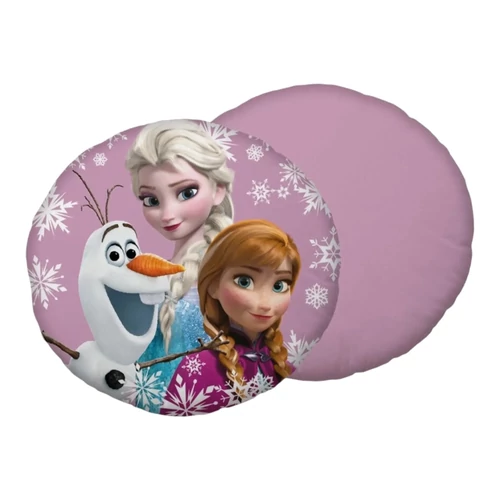 Disney Jégvarázs formapárna, díszpárna 35 cm - Pink