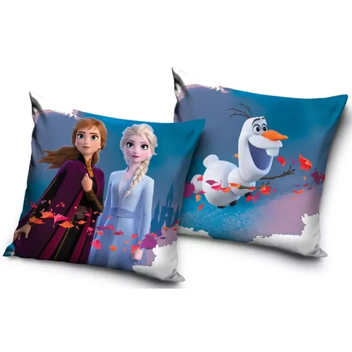 Disney Jégvarázs párna, díszpárna 40x40 cm - Olaf is flying