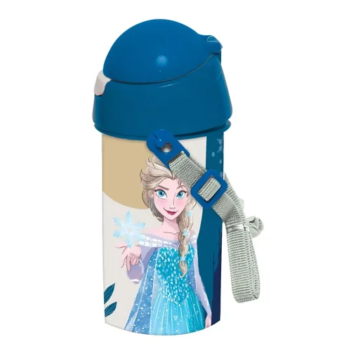 Disney Jégvarázs műanyag szívószálas kulacs akasztóval 500 ml - Together