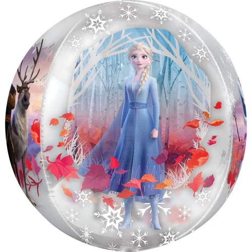 Disney Jégvarázs gömb fólia lufi 40 cm-es