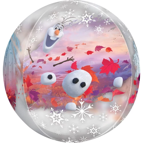 Disney Jégvarázs gömb fólia lufi 40 cm-es