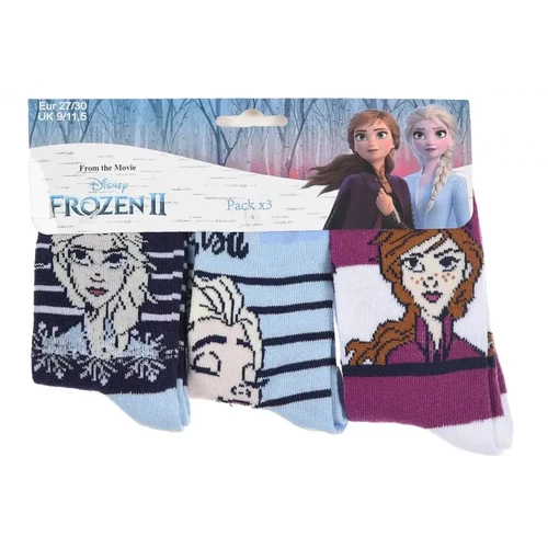 Disney Jégvarázs gyerek zokni szett 31/34 - Elza és Anna Wild