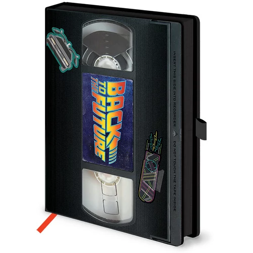 Vissza a jövőbe prémium jegyzetfüzet - Great Scott VHS 